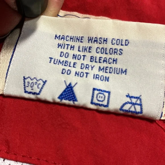 Vintage DICKIES Red Nylon Streetwear Work Jacket - Picture 9 of 15